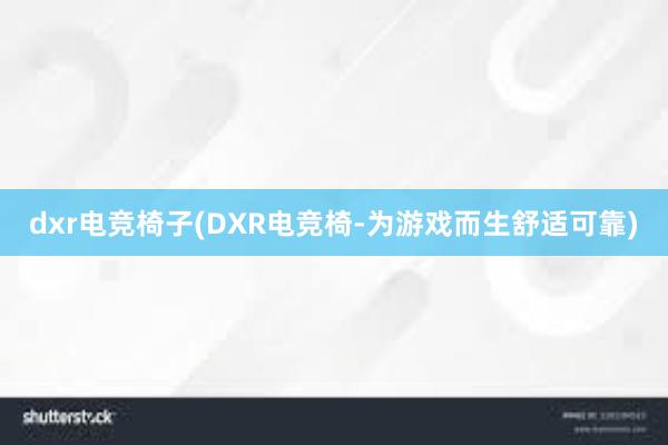 dxr电竞椅子(DXR电竞椅-为游戏而生舒适可靠)