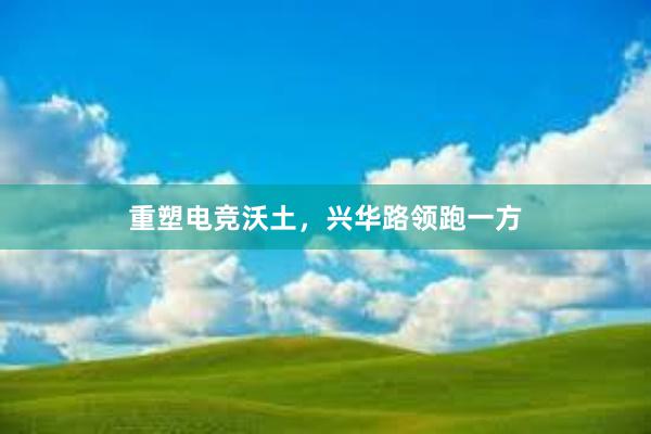 重塑电竞沃土，兴华路领跑一方